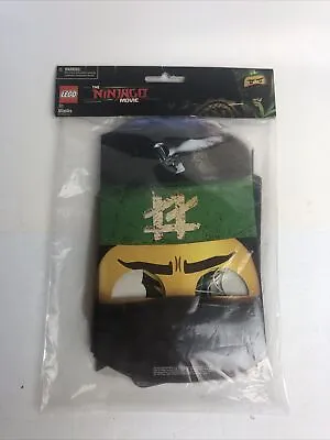 LEGO The Ninjago Movie Party Costume Masks Package Of 8 • $6.99
