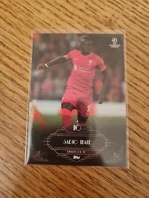 £1.25 • Buy Sadio Mane Topps Deco Iconic Tens Magic Numbers Insert Liverpool