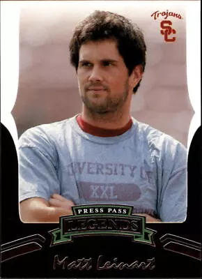 2006 Press Pass Legends #49A Matt Leinart Color  • $1.49