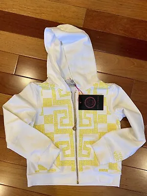 Authentic Brand New With Tags Young Versace Girls Hoodie And Pants Set Size 6A • $119