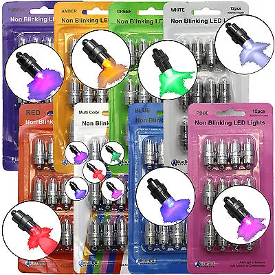 12 SUBMERSIBLE LED Waterproof Balloon Floral Mini Light Wedding Party 8 Colors • $7.15