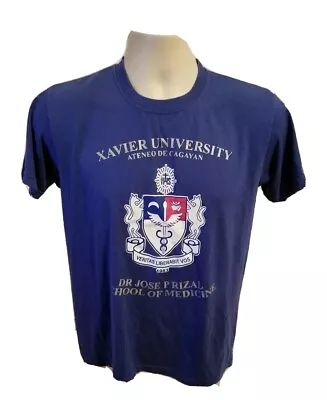 Xavier University School Of Medicine Dr Jose P Rizal Adult Small Blue TShirt • $15