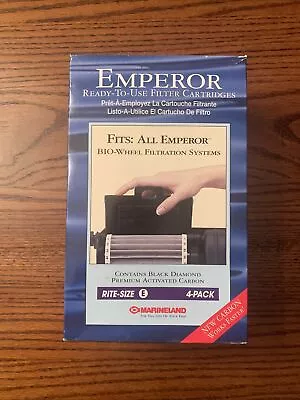 (4-Pk) Marineland Emperor Power Filter Cartridge • $19.99