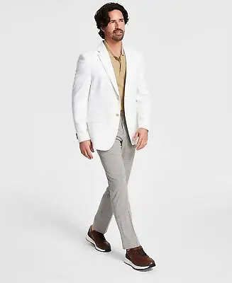 Tommy Hilfiger Men's Modern-Fit White Sport Coat 38R • $57.15