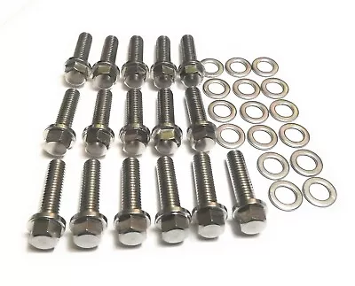 $19.85 • Buy For Ford Mustang 4.6 L V8 Exhaust Manifold Header Hardened Stainless Steel Bolts
