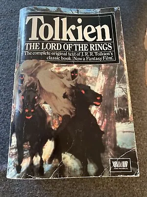 The Lord Of The Rings Trilogy By J. R. R. Tolkien Unwin Paperback Book 1979 • £8