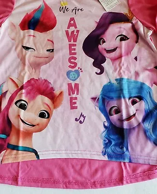 My Little Pony  We Are Awesome  Girls' Pajama Set Size 10/12- New • $8.40