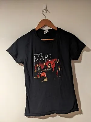 Vintage 2006 30 Seconds To Mars Women's Black Large T-Shirt • £76