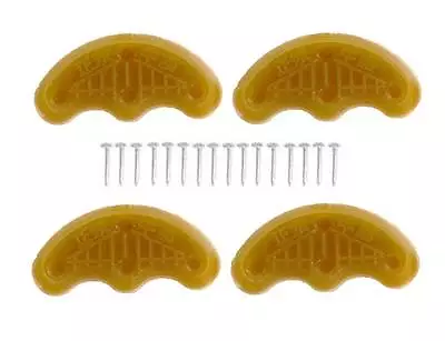 £8.96 • Buy Tan/Caramel Shoe Partial Heel Sole Toe Cap Repair Kit 4 Rubber Plate Cap 16 Nail