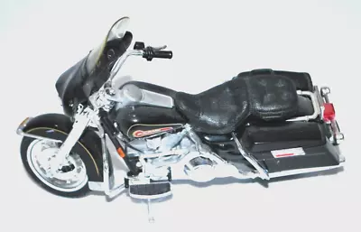 Vintage 1999 Harley Davidson FLHT Electra Glide Standard Maisto 1:18 Scale Black • $12