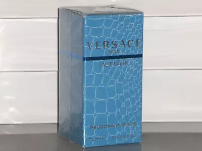 VERSACE MAN EAU FRAICHE Men's Solid Deodorant Stick 2.5 Oz. 75 Ml NIB Sealed • $29.71