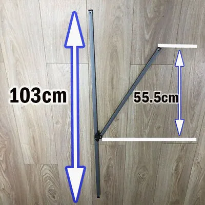£12.99 • Buy Y-Bar Gazebo Spare/Parts:Metal Strut Gazebo Pole For 2.4m X 2.4m Or3m X 3m–EX051