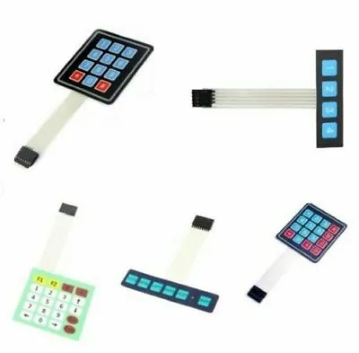 1PCS 4x3/4x5/1x6/1x4 Keys Matrix Keyboard Array Membrane Switch Keypad Keyboard • $1.35