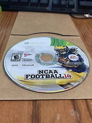 NCAA Football 14 (Microsoft Xbox 360 2013) DISC ONLY AS IS DISC NOT READING • $44.34