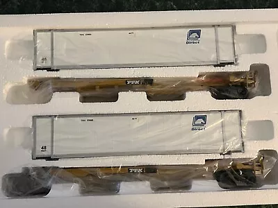 MTH ~No. 20-95958 TTX 2-car Spine Car Set With Containers • $200