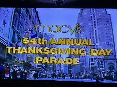 Macy’s 54th Thanksgiving Day Parade 1980 Blank Dvd W/Org Commercials  • $19.99