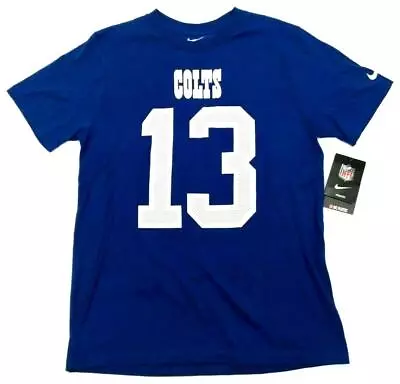 Nike Youth's Jersey Indianapolis Colts T.Y. Hilton 13 Short Sleeve Blue - Large • $21.67