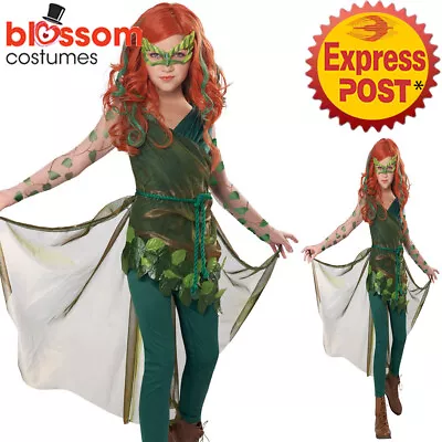 CK1576 Pretty Poison Ivy Batman Villain Girls Halloween Fancy Dress Up Costume • $59.69