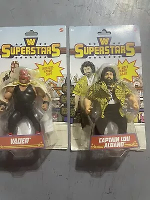 WWE WWF Wrestling Superstars Figure Captain Lou Albano And Vader See Description • $10.50