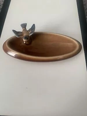 Wade Pin / Ring Dish With A Bird On • £4