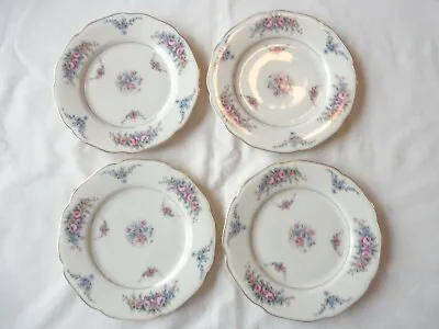 4 Bread & Butter Plates HAAS & CZJZEK (H&C)-CORONADO-BOHEMIA-c1930-Annette  • $9.99