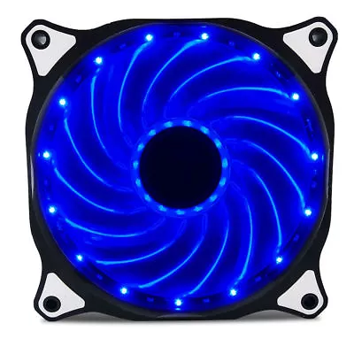 120mm BLUE Vetroo Computer PC Case LED Cooling Fan Quiet Sleeve Bearing CPU • $6.99