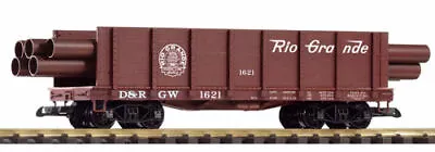 Piko 38749 D&RGW Flat Wagon With Pipe Load • £84.95