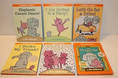 ELEPHANT & PIGGIE Lot Of 6 Hardcover Books By Mo Willems VGC • $19.95
