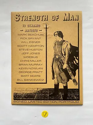 Strenght Of Men 13 Dynamic Artists Signed Limited Edition Portfolio 68/1500 NEW! • $728.28