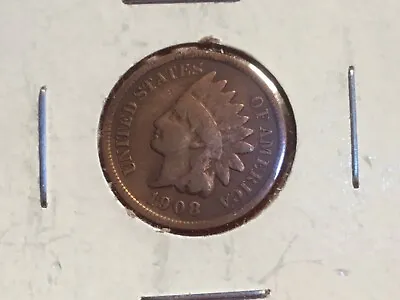 $10 • Buy 1908   US  Indian Head  One Cent Coin.   115 Years Old.