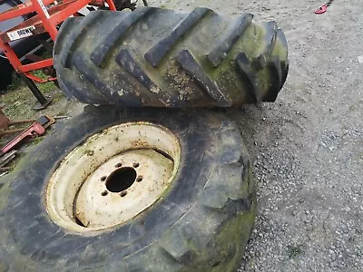 £375 • Buy 16.9x24 Tyres And Wheels 16.9x24 420/85 R24 And 14.9x24 Here