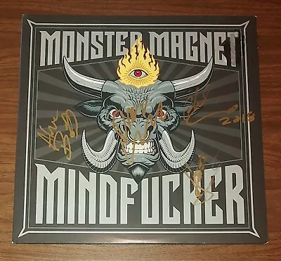 Monster Magnet Signed Autographed Mindfucker Vinyl 2 LP Proof  • $91.99