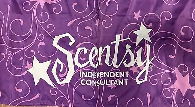 Scentsy Table Cloth Vendor Event Booth Independent Consultant Purple Star 102X60 • $30