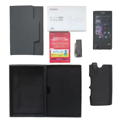 Sony NW-ZX2 Walkman Black ZX Series 128GB High-Resolution Audio W/Accessories • $166.46