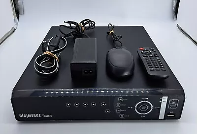 $99.99 • Buy Digimerge Touch DH204000 Surveillance DVR 4Channel 2TB W/ Remote & Mouse 