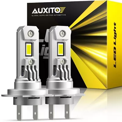 2x H7 Super Bright LED Headlight Bulbs Conversion Kit High Low Beam 6500K White • $45.29