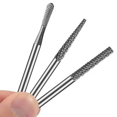 Tungsten Steel Nail Drill Bits 3PCS Drill Bits For Nails Medium + Fine Grit P... • $8.47