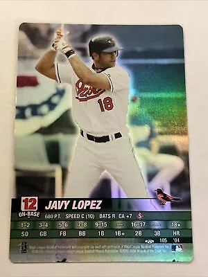 MLB Showdown 2004 Trading Deadline Javy Lopez #105 Foil! VG Cond.! Free Ship! • $10.29