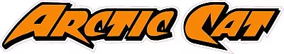 Arctic Cat Version 5  Orange Decal  7  X 1.75  • $6.99