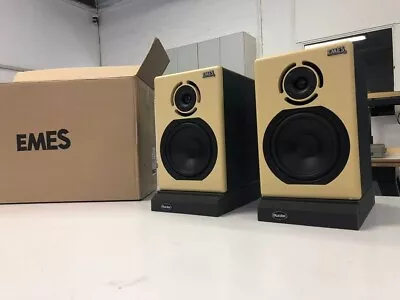 Emes Quartz Powered/Active Studio Monitors Factory Matched Pair 6  - Immaculate  • £349