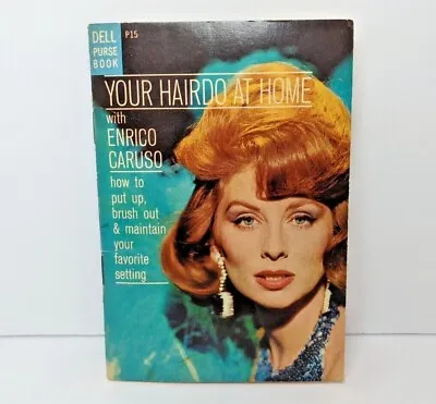Dell Purse Book 1963 Your Hairdo At Home Enrico Caruso Solo Hair Product P15 Vtg • $24.89