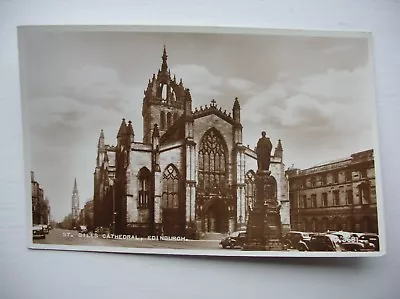 Edinburgh Postcard - St. Giles Cathedral. (Valentine) • £2.79