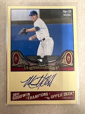 Mike Olt 2011 Upper Deck Goodwin Champions Autographs #A-MO Auto  • $2