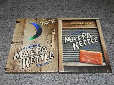 The Adventures Of Ma And Pa Kettle OOP DVD LOT Franchise Collection VOLUME 1 & 2 • $9.99