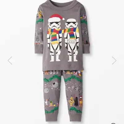 Hanna Andersson Organic Pajamas Disney Star Wars 6 12 Months 70 Christmas NEW • $9.99