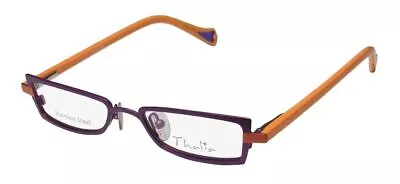 New Thalia Mariposa Eyewear Pu Designer Purple Full-rim Childrens-girls • $14.95