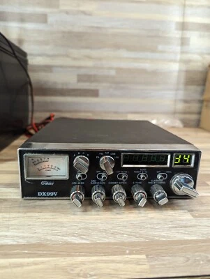 $190 • Buy Galaxy DX99V 10 Meter Radio Only No Microphone Turns On No Power Cord 