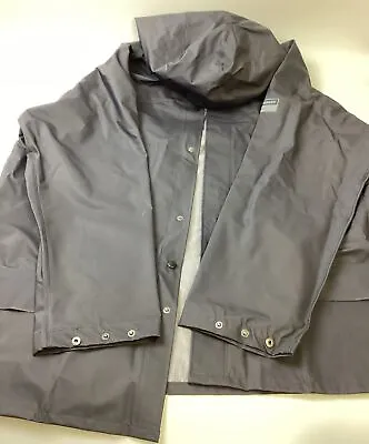 Helly Hansen Work Mens Mandal Waterproof Polyester PVC  Rain Jacket 4XL Navy • $45