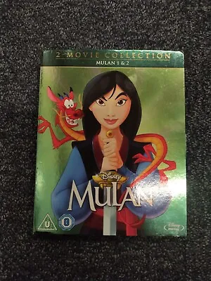 Mulan 1 & 2 Disney Blu-Ray 2 Movie Collection/ NEW • £3