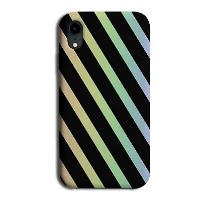 £11.99 • Buy Black And Rainbow Stripe Pattern Phone Case Cover Stripes Lines & Colourful I900